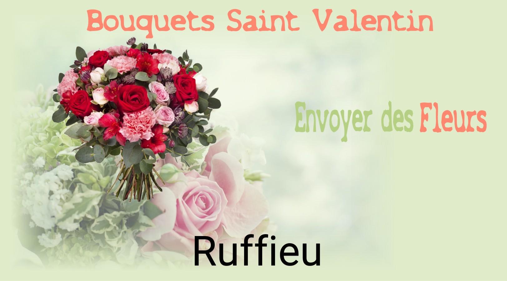 Roses de Saint-Valentin livrées à Ruffieu